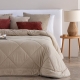 Bedspread Anelka Camel 250x270 cm velvet