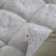 Bedspread Detroit Beig 270x270 cm velvet